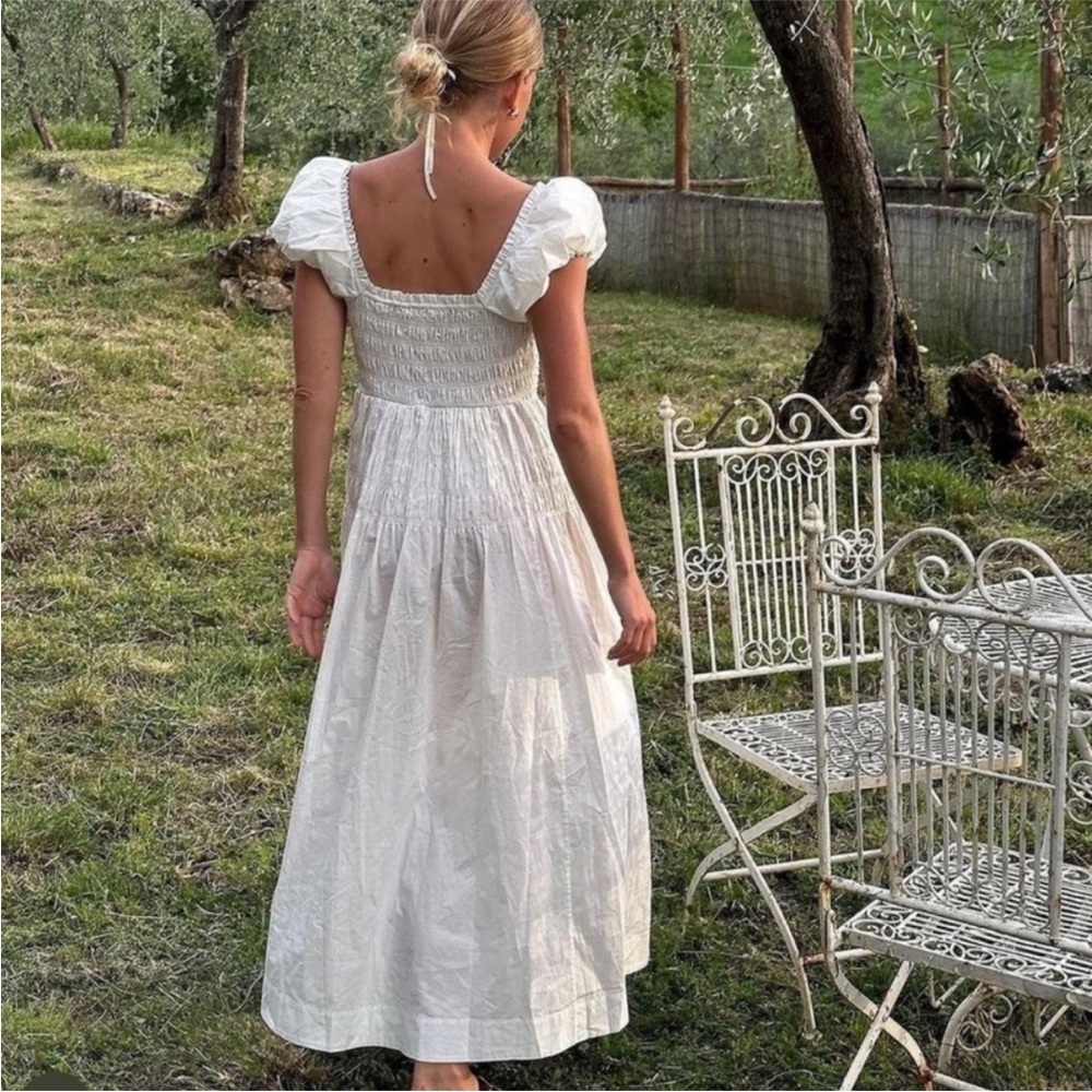 Doen Katherina Dress In Salt - Picture 2 of 8